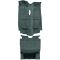 82-84 Pontiac Firebird Complete Carpet 8042 Silver Grn/Jade