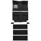 64-64 Ford Mustang Complete Carpet 01 Black