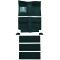 64-64 Ford Mustang Complete Carpet 05 Aqua