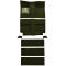 64-64 Ford Mustang Complete Carpet 14 Moss Green