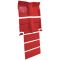 65-68 Ford Mustang Complete Carpet 13 Maroon
