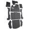 50-73 Volkswagen Beetle Complete Carpet 01-Black