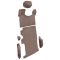 85-94 GMC Safari Complete Carpet 7701-Graphite