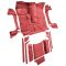 87-95 Jeep Wrangler Complete Carpet 8801-Flame Red