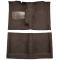 63-66 Plymouth Signet Complete Carpet 10-Dark Brown