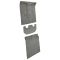 10-12 Chevy Suburban Complete Carpet 801-Black