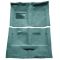 1963 Plymouth Fury Complete Carpet 05-Aqua