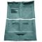 1963 Plymouth Fury Complete Carpet 15-Teal