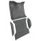 87-93 Ford Bronco Complete Carpet w/ Wheel Wells Cutpile 821-Taupe/Chestnut