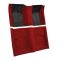 1970 Ford Mustang Mach I Fastback Black Nylon Carpet w/2 Black Inserts