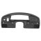 92-93 F150, F250, F350, Bronco (w/4wd & Gas Eng) Black Dashboard Panel Instrument Cluster Bezel (FD)