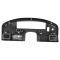 92-93 F150, F250, F350, Bronco (w/4wd & Gas Eng) Black Dashboard Panel Instrument Cluster Bezel (FD)