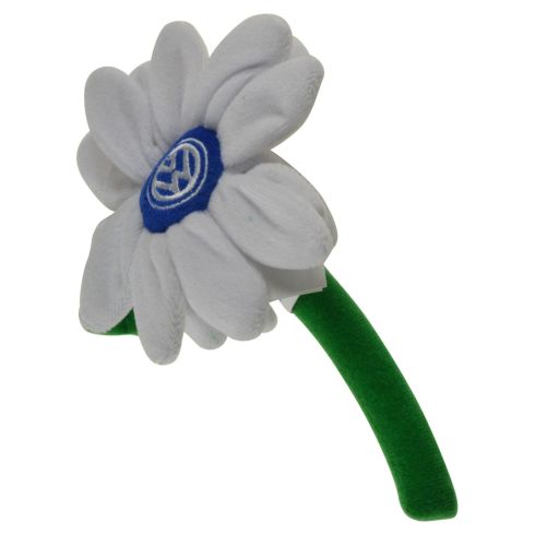 Volkswagen Beetle, Golf, Passat, Jetta Dash Vase Mtd White Daisy Flower (Volkswagen)