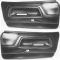 1970-74 Dodge Challenger Molded Plastic Door Panels Black