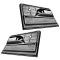 1973-79 Ford PU and Bronco Door Panels Pair