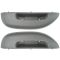 96-02 Chevy Express, GMC Savana Van Front Door Panel Mounted Pewter Armrest/ Pull Handle Pair