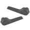 07-14 Escalade ESV, Sub, Yukon XL; 07-13 Avlnche, Esclade EXT Frt Seat Ebony Recliner Handle Pair