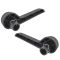 07-14 Escalade ESV, Sub, Yukon XL; 07-13 Avlnche, Esclade EXT Frt Seat Ebony Recliner Handle Pair