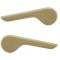 07-14 Escalade ESV, Sub, Yukon XL; 07-13 Avlnche, Esclade EXT Frt Seat Beige Recliner Handle PAIR