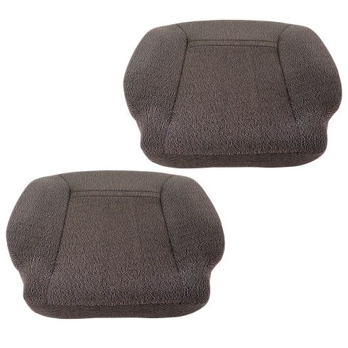 01-16 International (w/National Built Seats) Charcoal Twead Cloth Lwr Seat Cushion Assy PAIR (DM)