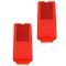 99-07 F250SD-F550SD; 00-05 Excsn Front or Rear Door trim Pnl Mtd Red Reflector Lens Pair (Ford)