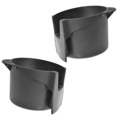 02-08 Focus (w/o Ambient Light) Console Mtd Cup Holder Rubber Insert PAIR (Ford)