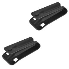 07-13 Silverado, Sierra 1500, Hybrid Crew Cab Rear Seat Back Plastic Frame Bumper Pair  (GM)