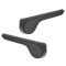 07-14 Escalade ESV, Sub, Yukon XL; 07-13 Avlnche, Frt Seat Ebony Recliner Handle Pair (GM)