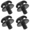 Buick, Cady, Chvy, Olds, Saturn, Pontiac Multifit Rear Crgo Net Ret Hook Set of 4 (GM)