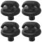 Buick, Cady, Chvy, Olds, Saturn, Pontiac Multifit Rear Crgo Net Ret Hook Set of 4 (GM)