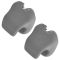 97-08 Civic; 98-06 Accord; 03 Pilot; 03-11 Element Gray Inner Sunvisor Holder Clip Pair(Honda)