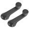 96-00 Honda Civic Coupe or Hatchback Gray Manual Window Crank Handle Pair (Honda)