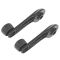 96-00 Honda Civic Coupe or Hatchback Gray Manual Window Crank Handle Pair (Honda)