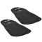 70-15 ~HONDA~ Logoed ~Seat Armour~ Black Cotton Terry/Velour Bucket Seat Cover PAIR (Honda)