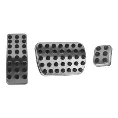 06-14 MB M-Class; 07-14 GL-Class; 06-12 R-Class AMG Style 3 Pedal Pad Cover Set (Mercedes Benz)