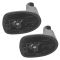 11-15 Chrysler 200; 11-14 Dodge Avenger Molded Black Sun Visor Support Clip PAIR (Mopar)