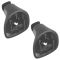 11-15 Chrysler 200; 11-14 Dodge Avenger Molded Black Sun Visor Support Clip PAIR (Mopar)