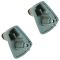 05-07 Chrysler 300, Magnum; 06-07 Charger Sun Visor Holder Inner Replacement Clip PAIR (Mopar)