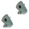 05-07 Chrysler 300, Magnum; 06-07 Charger Sun Visor Holder Inner Replacement Clip PAIR (Mopar)