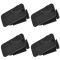 05-14 Chryslr, Ddge, Jeep, Ram Multfit Frnt Flr Mat or Carpet Retainer Clip Hook Set of 4(Mpr)