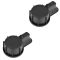 00-04 Nissan Frontier, Xterra Front Console Mounted Black Rubber Cupholder Insert PAIR (Nissan)