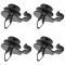 02-12 Altima; 07-13 Sentra; 09-13 Maxima Trunk Cargo Net Clip Hook Retainer Set of 4 (Nissan)