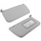 01-04 Frontier, Xterra Gray Cloth Sunvisor PAIR (LH w/o Vanity Mirror) (RH w/Vanity Mirror) (Nissan)