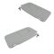 09-13 Subaru Forester Gray Sun Visor w/Integrated Mirror PAIR (Subaru)