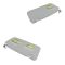 09-13 Subaru Forester Gray Sun Visor w/Integrated Mirror PAIR (Subaru)