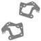 89-94 Toyota Pickup; 90-02 4Runner; 95-04 Tacoma Factory Stereo Radio Mounting Bracket Pair (Toyota)