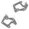 89-94 Toyota Pickup; 90-02 4Runner; 95-04 Tacoma Factory Stereo Radio Mounting Bracket Pair (Toyota)