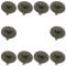 Toyota PU; 96-02 4Runner; 95-03 Tacoma Interior Door Trim Panel Oak Retainer Clip Set of 10 (Toyota)