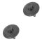 89-95 Toyota PU; 90-02 4Runner; Interior Door Trim Panel Gray Retainer Clip Pair (Toyota)