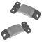 00-06 Toyota Tundra Access Cab Quarter Glass Charcoal Lock/Latch Assy Pair (Toyota)